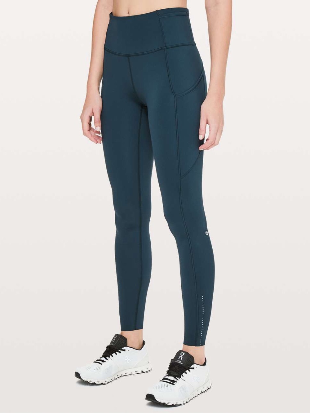 Lululemon Fast & Free Full Length Tight in Teal - See Photos
